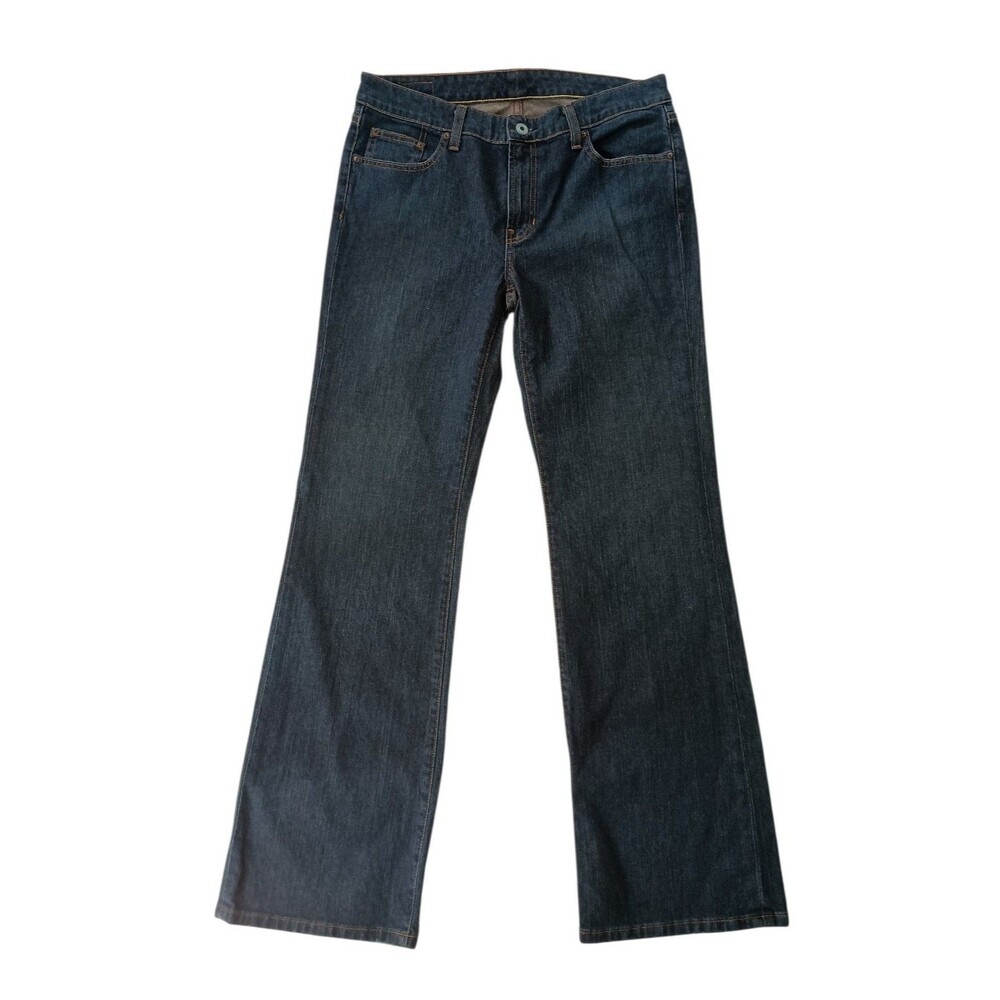 Ralph Lauren Polo Jeans Womens 10 Stretch Kelly Medium Wash 32 Inseam Vintage
